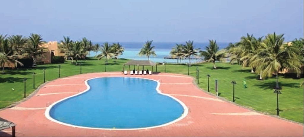 البحيره الذهبيه- تصميم المناظر الطبيعية-عروض العام الجديد