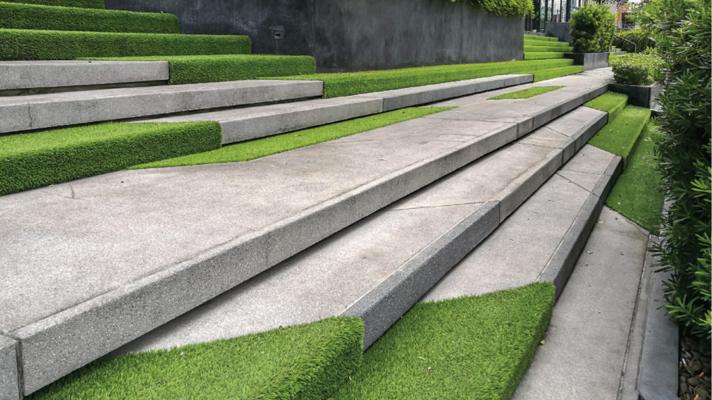 المسطحات الحجرية-تصميم حدائق